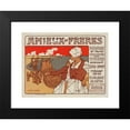 thumbnail image 2 of Georges Fay 18x14 Black Modern Framed Museum Art Print Titled - Sardines Amieux (1899), 2 of 5