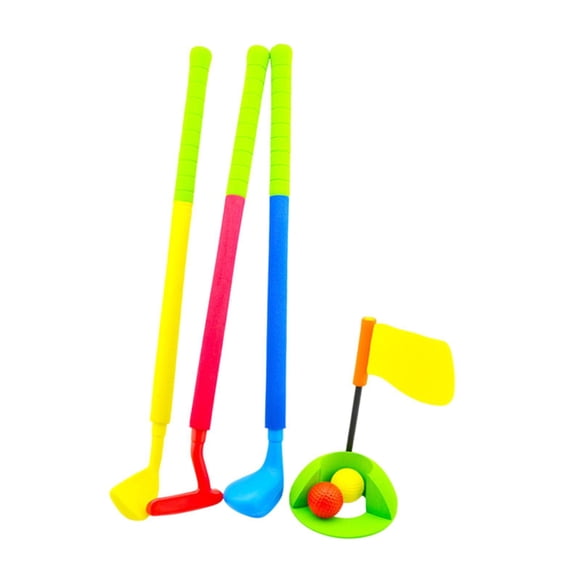 ZLight Boys Girls Kids Golf Indoor And Outdoor Educational Fun Golf Kit Complete Set For Young Golfers Children Mini Set