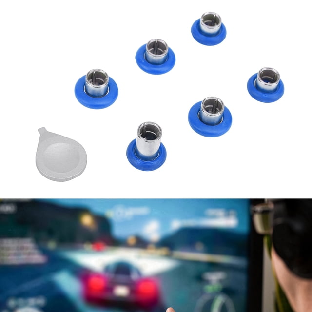 Stick Controlador, Thumbstick Intercambiable para Serie 2 con acero inoxidable y goma para one