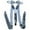 Silver, variant on TIELUTT Year's Eve Accessories Sequined Suspenders Party Dress for Women Elegant Event Horizon Movie Party Decorations for Adults Bundle Party Decorations for Men Party Dress for Women