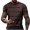 Brown, variant on Todays Lisbinx Men's T-Shirts Tailored Fit Short Sleeve Crew Neck Long Sleeve Shirts for Women Summer Tops Regular Fit Workout Stripe Print Plus Size T-Shirts Moisture Wicking