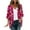Red, variant on VEKDONE Womens Casual Lightweight Cardigans Plus Size Chiffon Shawl Open Front 3/4 Sleeve Kimono Cardigan Summer Boho Floral Print Swimwear Cover Ups