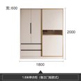 thumbnail image 1 of Luxurious cream style sliding door wardrobe household bedroom modern simple locker sliding door wardrobe My Lux Decor Round, 1 of 9