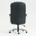 thumbnail image 6 of Domi Bonn Height-Adjustable High Back PU Office Chair - Black, 6 of 7