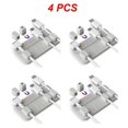 thumbnail image 1 of 1~7PCS Magnet Cable Winder Adhesive Silicone USB Cable Fixer Organizer Solid Color Cable Holder Line Charger Clip for Desk Gray Single 4pcs, 1 of 6