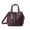 Wine Red, variant on Women's Genuine Cow Leather Bucket Bag, Elegant Crossbody Shoulder Purse, Tote & Basket Handbag with Strap 3262