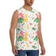 thumbnail image 2 of Balery Cute Baby Dinosaurs Camisetas sin mangas para hombre, absorbe la humedad y protege contra el mal olor.-3X-Large, 2 of 7