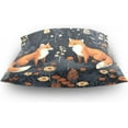 thumbnail image 4 of Coolnut Cute Fox Pillow Covers Soft Crystal Velvet Decor Giftsative Cushion Covers Square Throw Pillow Covers Home Decor Gifts for Sofa, 20×20 Inch, 4 of 7