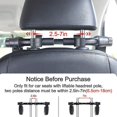 thumbnail image 4 of 360 Degree Adjustable Car Headrest Pillow U-shaped Car Seat Pillow For Kids Adults Car Travel Sleeping Head Neck Body Support, 4 of 4
