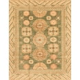 thumbnail image 1 of Ahgly Company Indoor Rectangle Abstract Cinnamon Brown Area Rugs, 6' x 9', 1 of 2