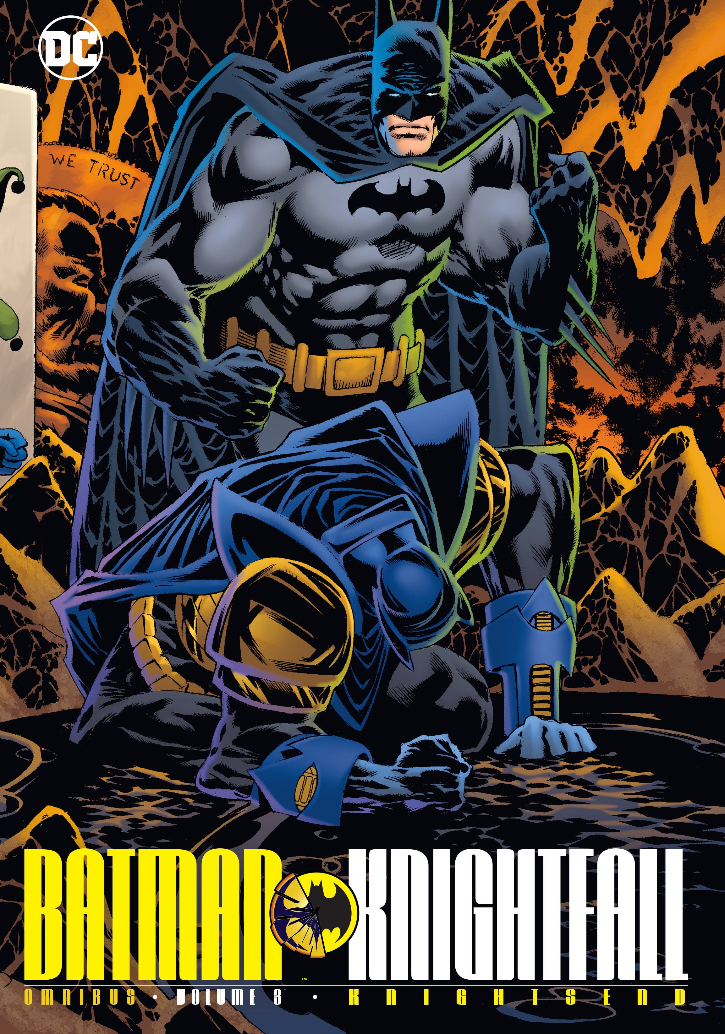 Испытание бэтмена. Knightfall Batman Omnibus. Чак Диксон Бэтмен. Омнибусы DC. Заказать книгу Бэтмен начало.