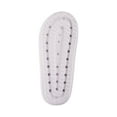 thumbnail image 6 of FOAMWALK Women's Soft and Comfy Textured EVA Slide Sandals - EVA Textured Cloud Slides for Women, White, 10/11, 6 of 9