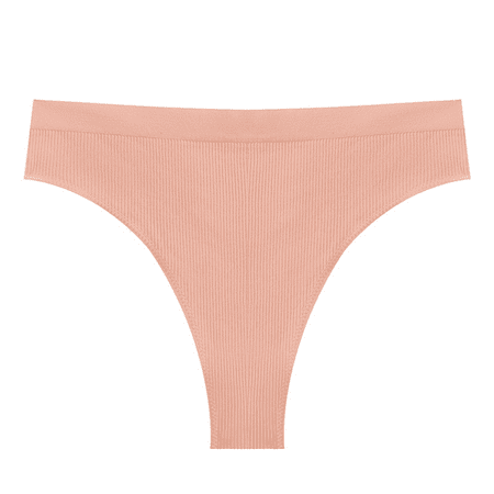Fulorrnie Underwear for Women Plus Size Seamless Comfort Sport Panties Hipster Banded Waist Stretchable Breathable Panty Pink M