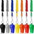 thumbnail image 3 of Zeiwohndc 12Pcs Loud Crisp Sound Whistle Sports and Football Whistles with Lanyard, 3 of 16