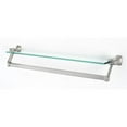 thumbnail image 6 of Alno A6527-25-BRZ Cube Modern 26" W Solid Brass Towel Bar - Bronze, 6 of 6