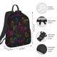 thumbnail image 2 of Disketp Butterfly Mochila Ligera e Impermeable, Mochila de Día Resistente para Viajes, Senderismo y Uso Diario para Hombre y Mujer, 2 of 7