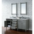 thumbnail image 6 of James Martin Vanities 650-V72-BNM-3WZ Brittany 72" Double Basin Poplar Wood Vanity Set -, 6 of 7