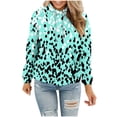 thumbnail image 2 of DDAPJ pyju Womens Novelty Hoodies Fashion Casual Athletic Pullover Sweatshirts Lightweight Drawstring Hoodie with Kangaroo Pocket, 2 of 5