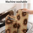 thumbnail image 5 of Leopard Pattern Bathroom Rugs Mat,Non Slip Microfiber Bathroom Rug,Rubber Backing,Soft Bathroom Mats for Bathroom Floor,Tub and Shower,17x27in(43x68cm), 5 of 5