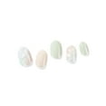 thumbnail image 4 of Dashing Diva Glaze LED Semi-Cured Gel Nail Strips, Emerald Marble, 32 Count, 4 of 5