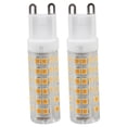 thumbnail image 4 of Paquete de 4, Bombilla LED G9 - 7W / 550LM, Equivalentes de Bombillas Halógenas de 60 Vatios, Blanco Cálido 3000K, ángulo de Haz de 360 Grados, 4 of 4