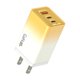 thumbnail image 5 of Cargador rápido de puerto múltiple QC3.0 LED de 65W, amarillo, 5 of 6