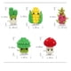 thumbnail image 3 of New Cute Wool Knitting Positive Energy Doll Doll Decoration Birthday Gift, Illustrated Manual Crochet For Teaching Vegetable Material Bags In English, 3 of 9