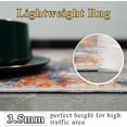 thumbnail image 2 of YOUFROTNG Washable Abstract 2x3 Area Rug, Low-Pile Soft Indoor Carpet, Non-Slip Stain Resistant Mat for Living Room Bedroom Dining Room,Colorful, 2 of 6