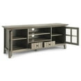thumbnail image 2 of Pemberly Row Transitional Wood 60" TV Media Stand in Gray For (TVs up to 65"), 2 of 8