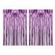 thumbnail image 1 of 2 cortinas con flecos de aluminio para decoración de fiestas, versátiles fondos para fotomatón. Rosa claro, 1 of 9