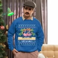 thumbnail image 5 of Christmas Sweatshirt, Let's Go Girls Flamingo Trip Sweatshirt, Cute Tropical Bird Group Holiday Jumper, Best Friend Gift for Her, 5 of 5