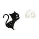thumbnail image 1 of Reloj de pared de gato, estatua de cisne, figura de , decoración de mesa de cerámica, escultura de animal, decoración de cisne acrílico, adec, 1 of 8