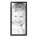 thumbnail image 2 of ArtToFrames 15" x 33" Flat Pewter Picture Frame, 15x33 inch Silver Wood Poster Frame (WOM-4887),  Pack, 2 of 7