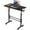 Black, variant on Adjustable Standing Desk with Wheels - Mobile Rolling Laptop Cart - Black