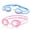 Anti Fog/Blue+Pink, variant on URMAGIC URMAGIC Pack of 2 Kids Swim Goggles, Anti Fog UV Protection Swimming Goggles for 3-14 Years Olds Boys Girls Swimming Glasses