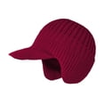 thumbnail image 1 of Gorro de punto con orejeras para motociclista, gorra de béisbol para ciclismo al aire libre, para hombres y mujeres Rojo, 1 of 8