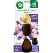 Air Wick Essential Mist Scented Oil Cordless Diffuser Refill, Lavender and Almond Blossom, 1 Count