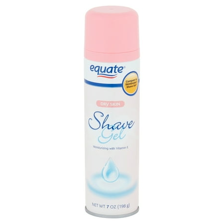 Equate Dry Skin Shave Gel, 7 oz