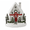 Snowdrift Cottage -A4, variant on Mistletoe Lane - Diffuser, Whisker Cottage Whisper Quiet Aroma Diffuser with Color Changing Lights (Whisker Cottage)