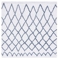 thumbnail image 2 of SAFAVIEH Augustine Ramona Trellis Area Rug, Ivory/Navy, 6'4" x 6'4" Square, 2 of 8