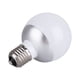 thumbnail image 1 of Foco plateado SMD5730 E27 Bombilla de lámpara blanca cálida 7W Luz 85-265V, 1 of 6