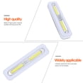thumbnail image 2 of Phenofice 1Set Small Lamps For Bedrooms Touch Lights Compact White Plastic For Home Use, 2 of 8