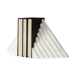 3D Modern Stepped Triangle Marble Bookends 3D Modern Stepped Triangle Marble Bookends
