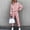 Pink, variant on Tejiojio 2022 Ladies Fashion Casual Slim Solid Color Suit Suit Office Two-piece Suit