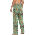 thumbnail image 3 of FREEAMG Men's Pajama Pants with Pockets Loose Lounge Sleepwear Long Pjs Bottoms, 3 of 4