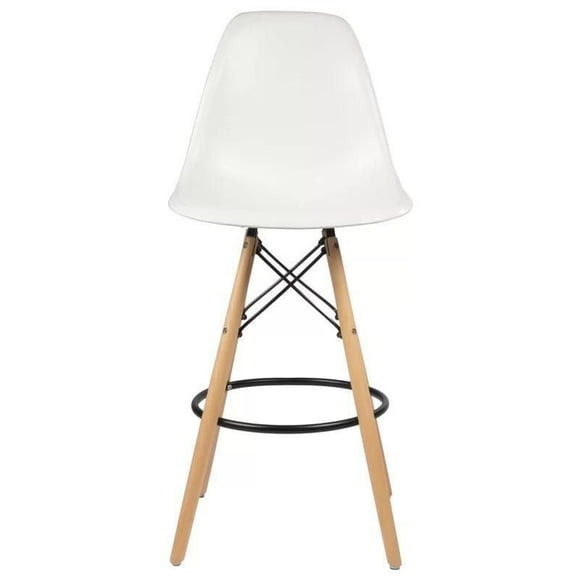 Eiffel Stool Natural Wood Legs 26″