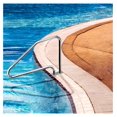 thumbnail image 2 of Pool Handrail Swimming 49x34 Stainless Steel Humanized Handle Swimming Pool Stair Rail with Blue Grip Cover Quick Mount Base Plate & Accessories for SPA Inground Pools, 2 of 8