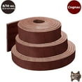 thumbnail image 5 of ELW Genuine Leather Vegetable Tanned 8-10 oz 3.2-4mm Cognac Straps, Belts, Strips 2-3/4"x72" 6.9x182cm - Full Grain Veg Tan Leather Cowhide Heavy DIY Craft - Holsters, Belt Blanks, Furniture, 5 of 8