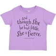 thumbnail image 3 of Inktastic Though She Be but Little Shakespeare Quote Boys or Girls Toddler T-Shirt, 3 of 5