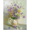 thumbnail image 2 of Smirnov, Igor 20x24 Gold Ornate Wood Framed with Double Matting Museum Art Print Titled - Flower Bells, 2 of 4